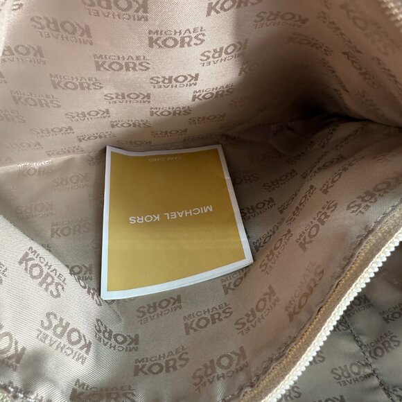 MK Michael Kors Kempton Nylon Tote Army Green - Picture 10 of 11